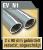 Auspuff Opel Vectra B Vectra B Supersport 2x90mm Endschalldaempfer/Edelstahl SU971135_EV_N1