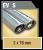 Auspuff Opel Vectra B Vectra B Supersport 2x76mm Endschalldaempfer/Edelstahl SU971135_EV_S
