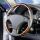 Interieur Lenkrad mit Airbag Atiwe Classic Line Leder schwarz, mit echtem Wurzelholz-Einsatz 365 mm 070002
