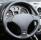 Interieur Lenkrad mit Airbag Raid Silberpfeil, Typ 2 perforiertes schwarzes Leder, Leder-Einsatz 365 mm 070127