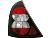 Leuchten Renault Heckleuchten Renault Clio II 98-01 Rueckleuchten Renault Clio II 98-01_ black Dectane RR01B