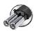 Auspuff Mercedes 190 Typ W201 190 Typ W201 NOVUS 2 x 76 mm Endschalldaempfer/Stahl A2012E76