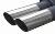 Auspuff Mercedes 190 Typ W201 190 Typ W201 NOVUS 2 x 76 mm MS-Design Endschalldaempfer/Stahl A2012E76MS