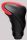 Interieur Schaltknauf spezial Opel Victor Evolution schwarz/rot Leder, Color 1.111.0117